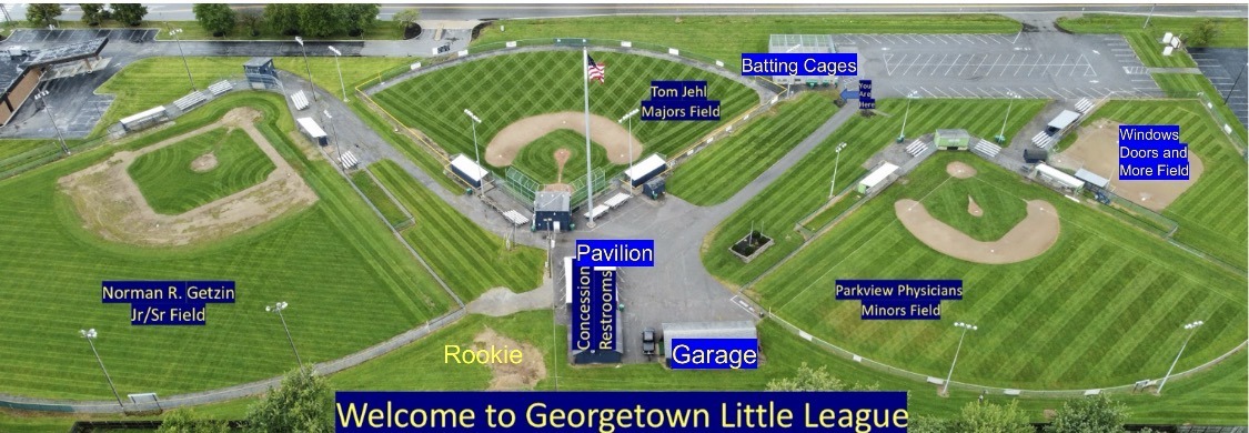 Georgetown Little League Park Map
