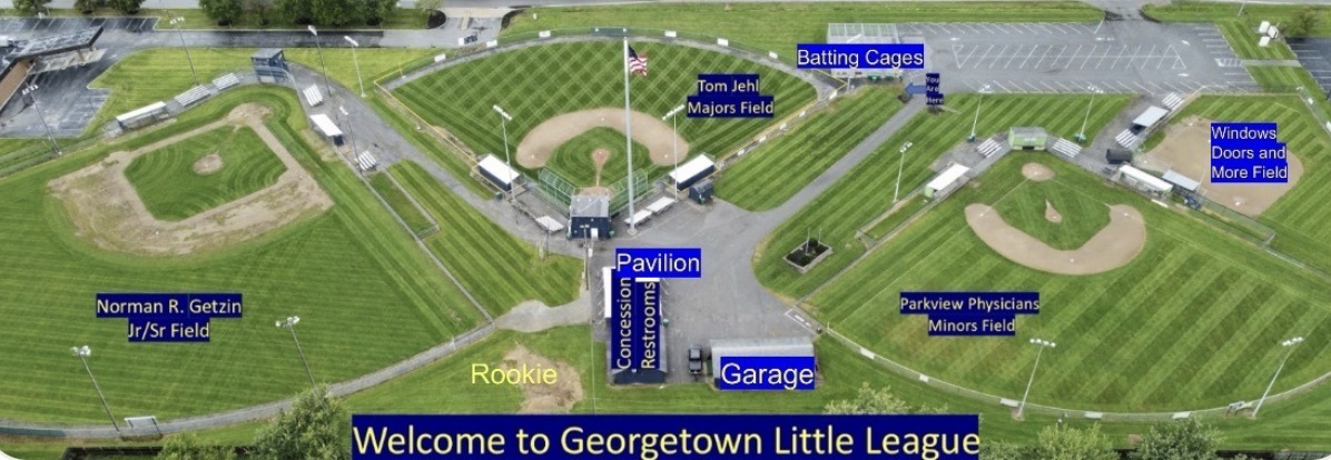 Map showing spectator seating areas along the center drive